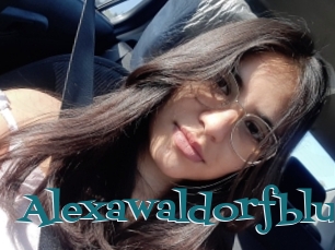 Alexawaldorfblue