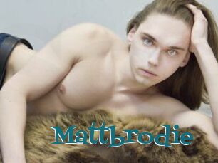 Mattbrodie