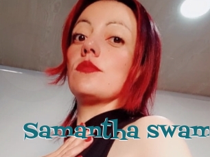 Samantha_swam